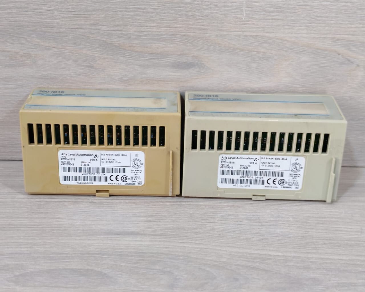 ALFA LAVAL AUTOMATION S200-IB16 ALFA LAVAL AUTOMATION S200-IB16 PLC MODULE P/n: 490176043 Ver. A 2