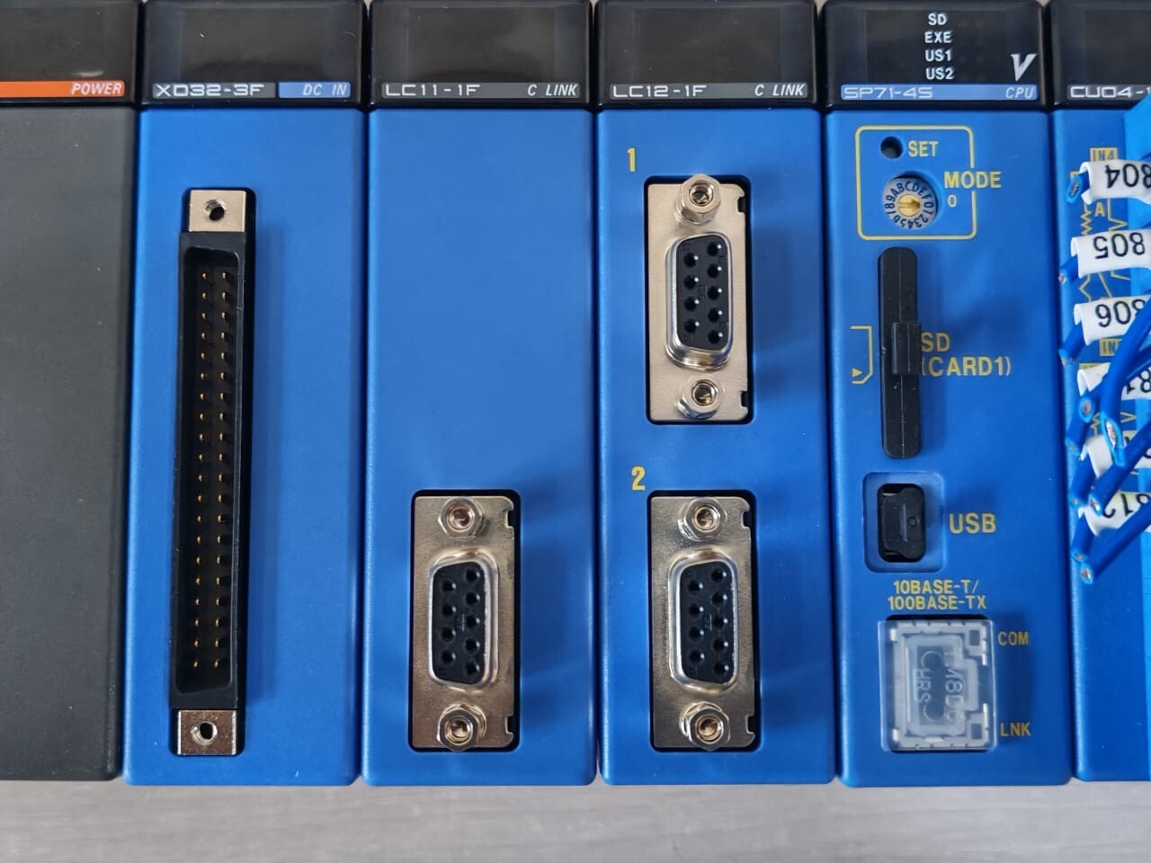 Yokogawa PU20-0S YOKOGAWA FA-M3 PLC:PU20-0S,XD32-3F,LC11-1F,LC12-1F,SP71-4S,CU04-1S,YD14-SB 3