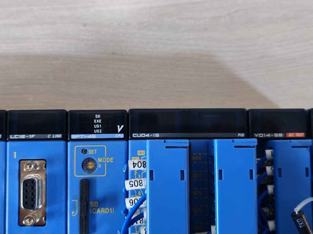 Yokogawa PU20-0S YOKOGAWA FA-M3 PLC:PU20-0S,XD32-3F,LC11-1F,LC12-1F,SP71-4S,CU04-1S,YD14-SB 4
