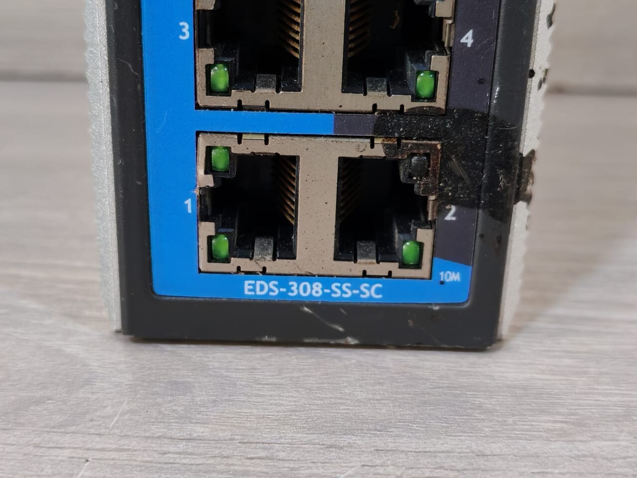 Moxa EDS-308-SS-SC MOXA EDS-308-SS-SC REV.2.1 P/N 1201003084015 ETHERNET SWITCH 3