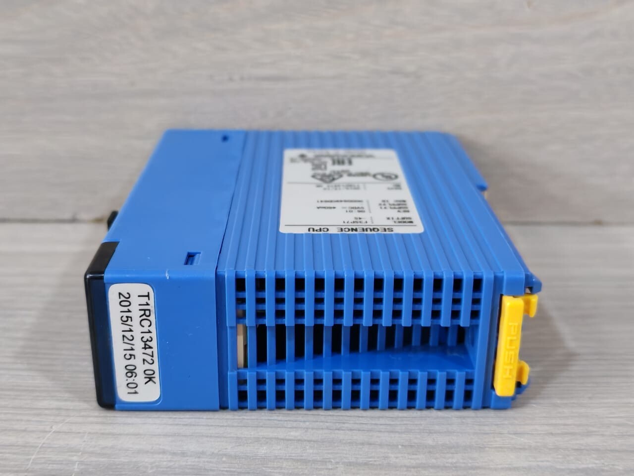 Yokogawa F3SP71-4S YOKOGAWA F3SP71-4S REV.06.01 SEQUENCE CPU MODULE 7