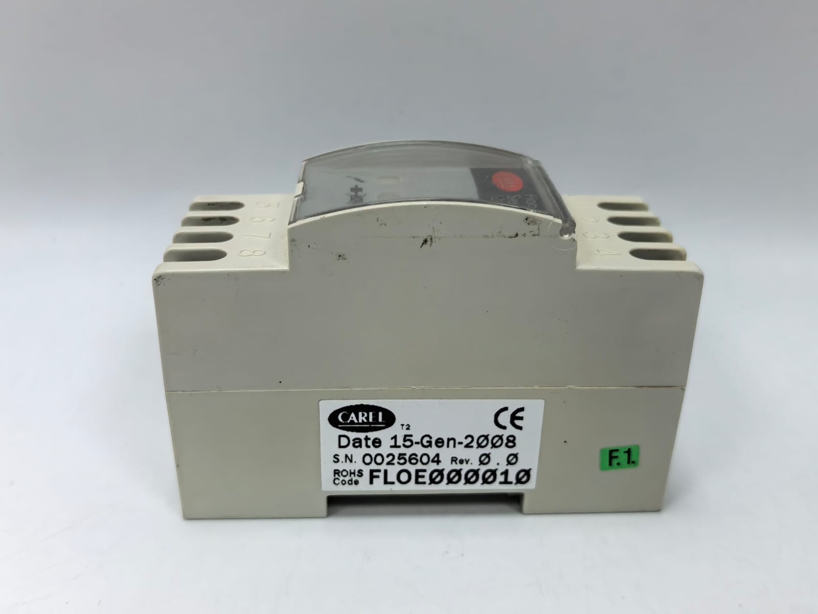 Carel FLOE000010 CAREL FLOE000010 FLOODING SENSOR DETECTOR REV: 0.0 24V 50/60Hz 3