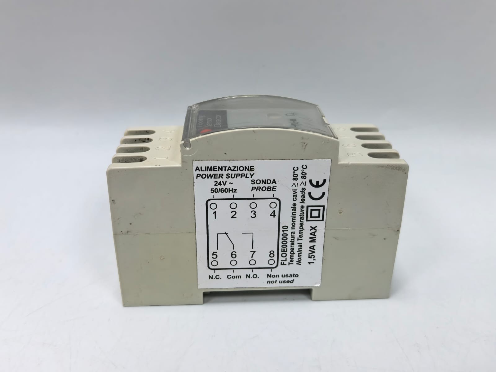 Carel FLOE000010 CAREL FLOE000010 FLOODING SENSOR DETECTOR REV: 0.0 24V 50/60Hz 4