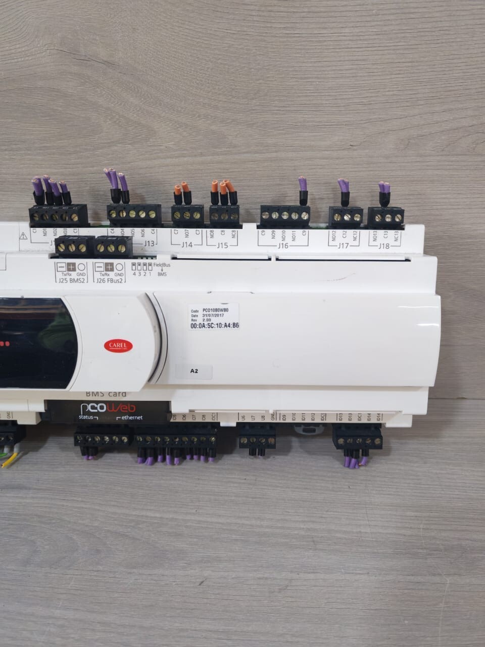 Carel REV.2.119 CAREL PCO5+ P+500BAB000M0 REV.2.119 PROGRAMMABLE CONTROLLER 3
