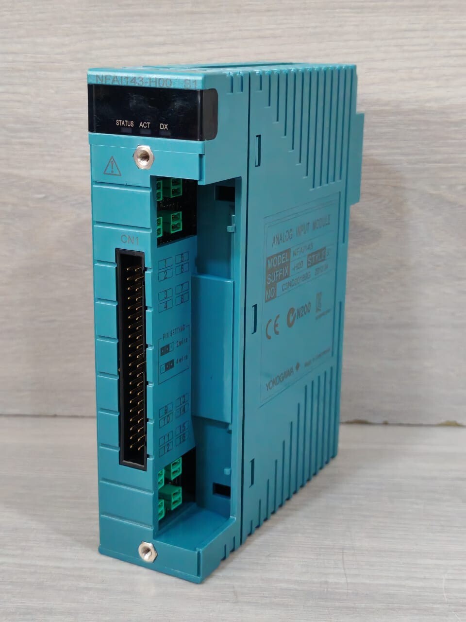 Yokogawa NFAI143-H00 S1 W/ NFTA4S-00 S2 YOKOGAWA NFAI143-H00 S1 W/ NFTA4S-00 S2 ANALOG INPUT MODULE- W/ FILTHY BOX 4