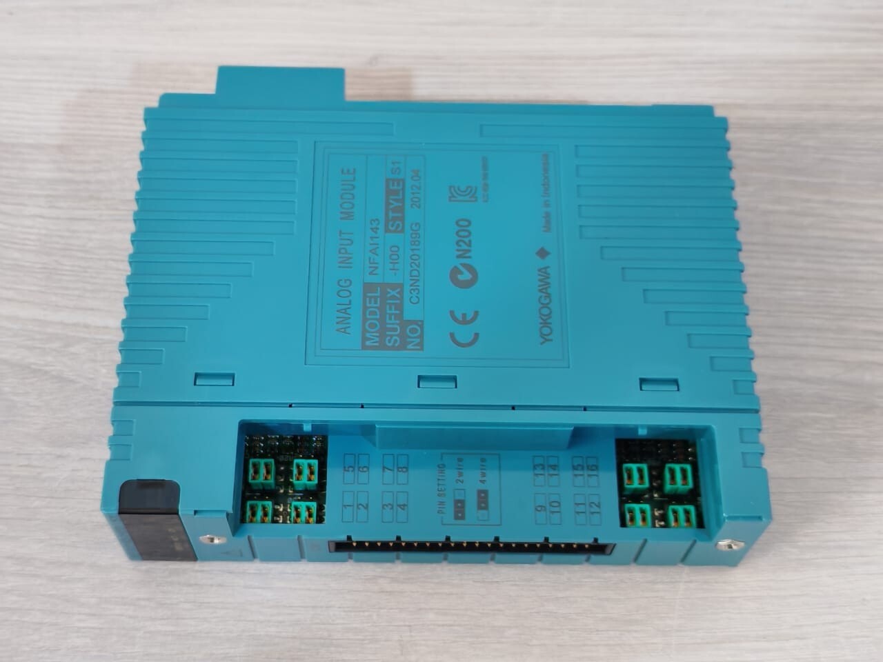 Yokogawa NFAI143-H00 S1 W/ NFTA4S-00 S2 YOKOGAWA NFAI143-H00 S1 W/ NFTA4S-00 S2 ANALOG INPUT MODULE- W/ FILTHY BOX 9