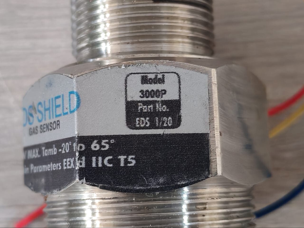 EDS SHIELD EDS 1/20 EDS SHIELD GDH 3000P P/n: EDS 1/20 GAS SENSOR HEAD 3
