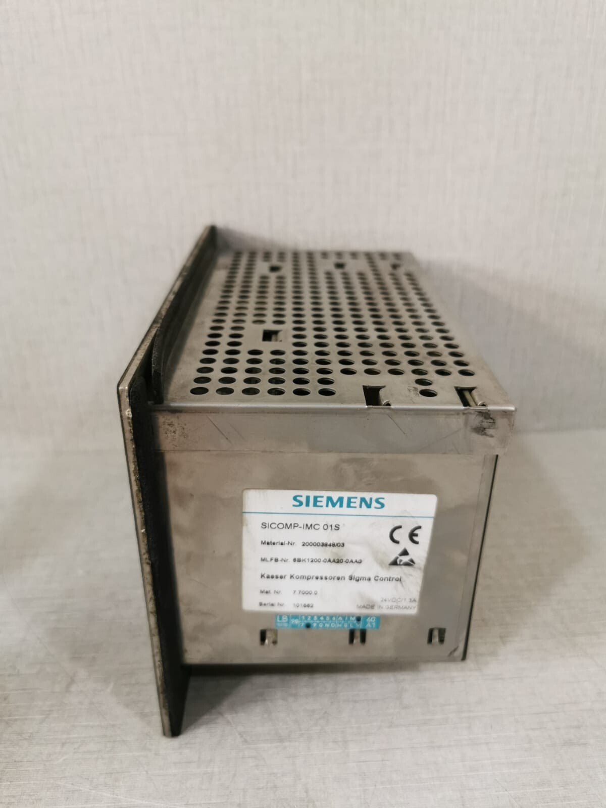 Siemens SICOMP-IMC 01S SIEMENS SICOMP-IMC 01S WITH KAESER KOMPRESSOREN SIGMA CONTROL MEMBRANE KEYBOARD 5