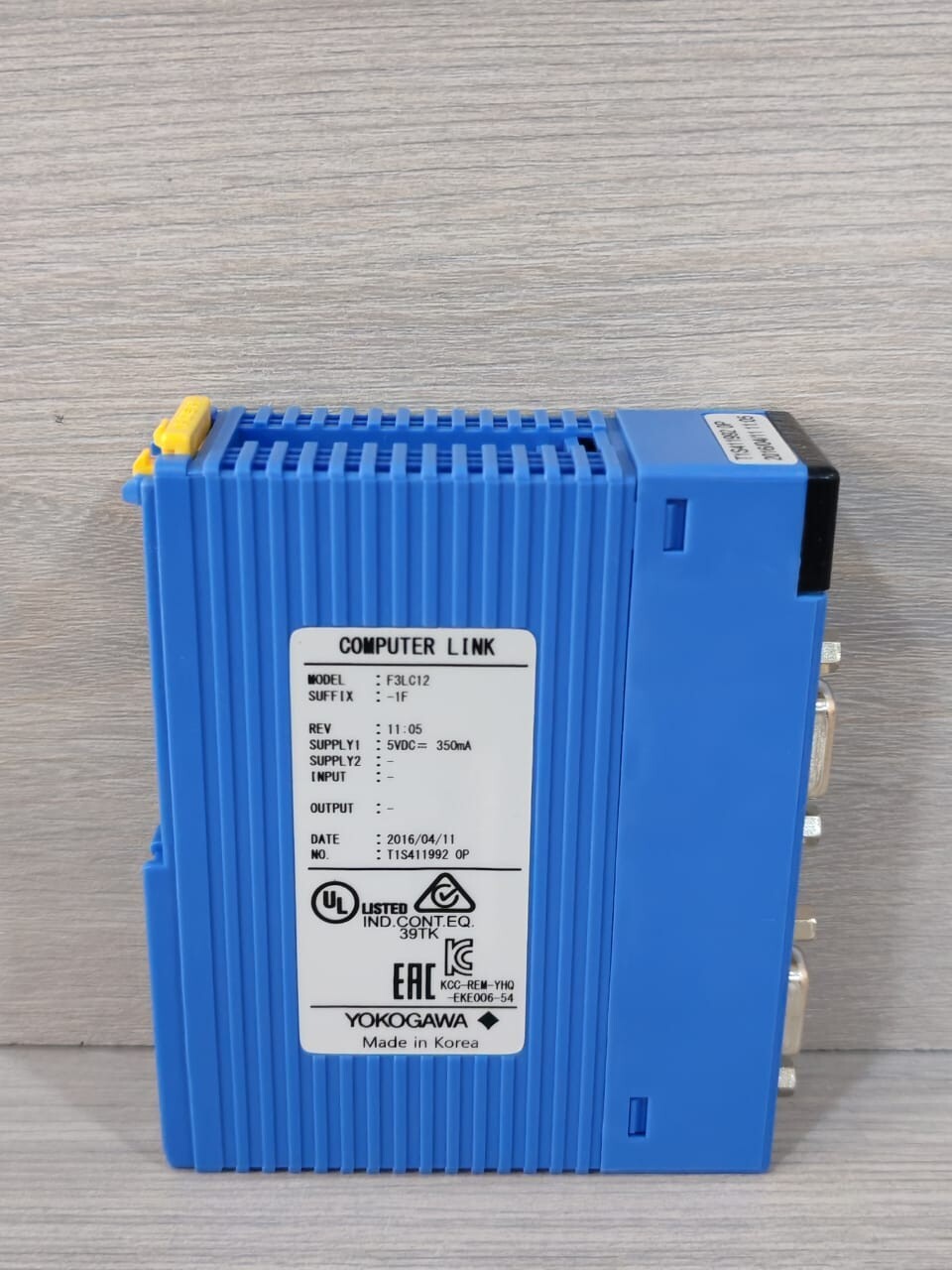 Yokogawa F3LC12-1F YOKOGAWA F3LC12-1F REV 11.05 PERSONAL COMPUTER LINK MODULES 4