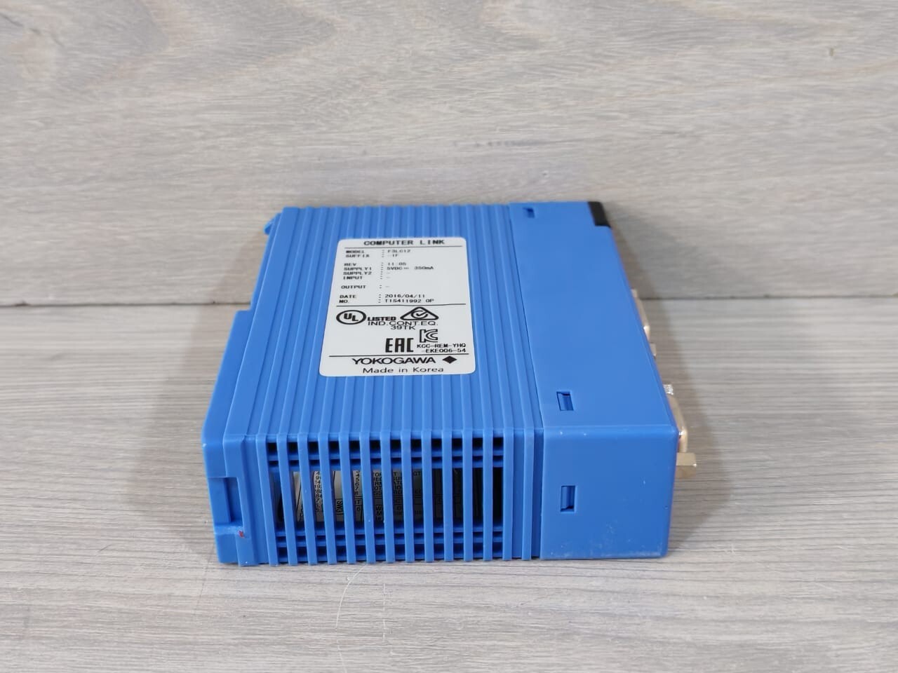 Yokogawa F3LC12-1F YOKOGAWA F3LC12-1F REV 11.05 PERSONAL COMPUTER LINK MODULES 9