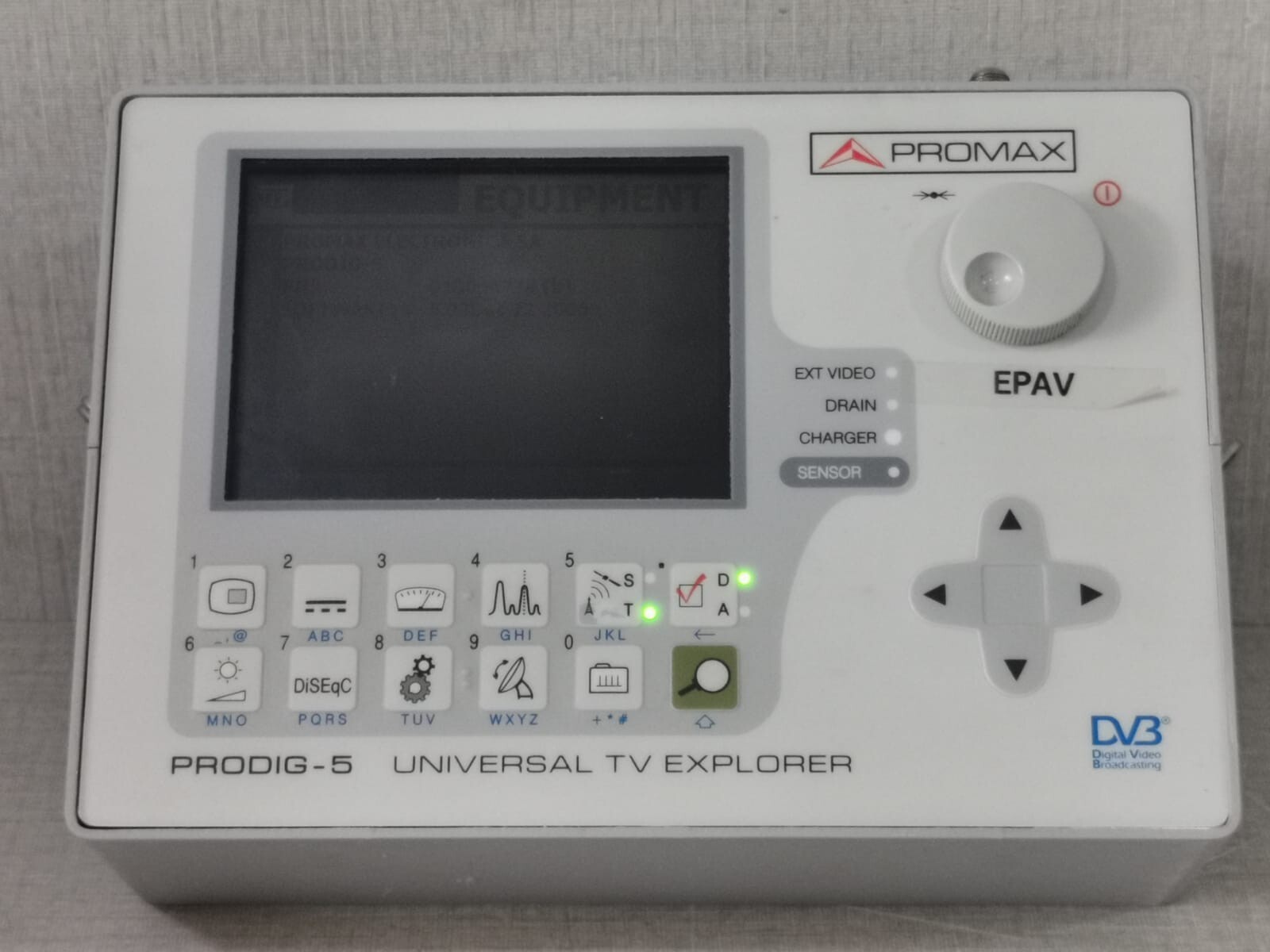 PROMAX PRODIG-5 PROMAX PRODIG-5 Universal TV Explorer - Not Clear Monitor Display (See Photos) 7