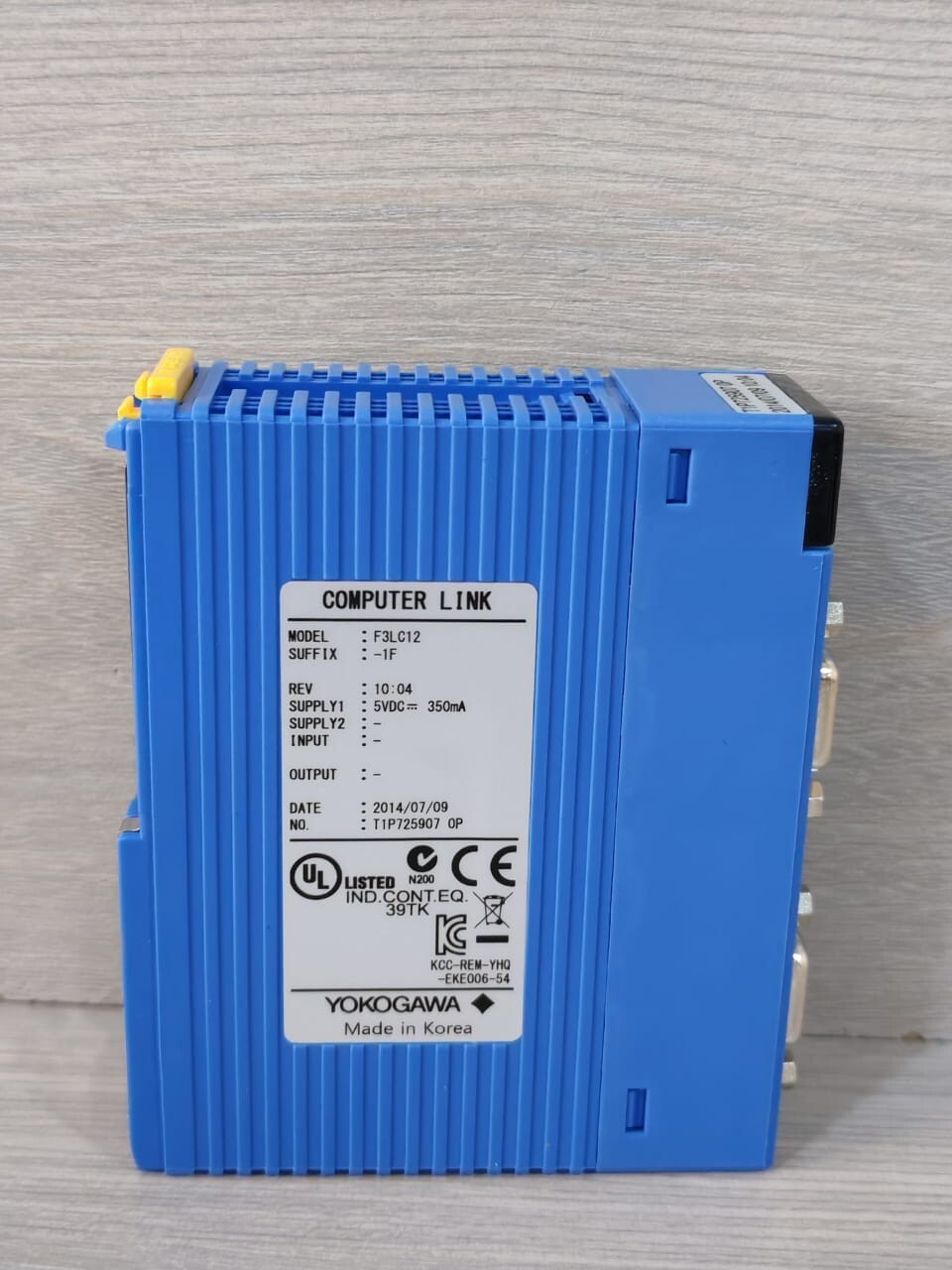 Yokogawa F3LC12-1F YOKOGAWA F3LC12-1F REV 10.04 PERSONAL COMPUTER LINK MODULES 5