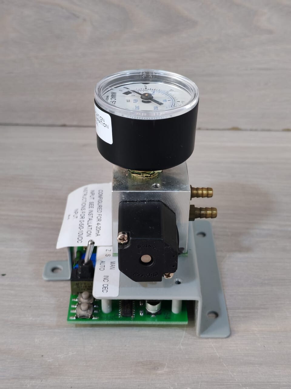 MAMAC SYSTEMS EP-313-020 MAMAC SYSTEMS EP-313-020 ELECTROPNEUMATIC TRANSDUCER- WITH FILTHY BOX 7