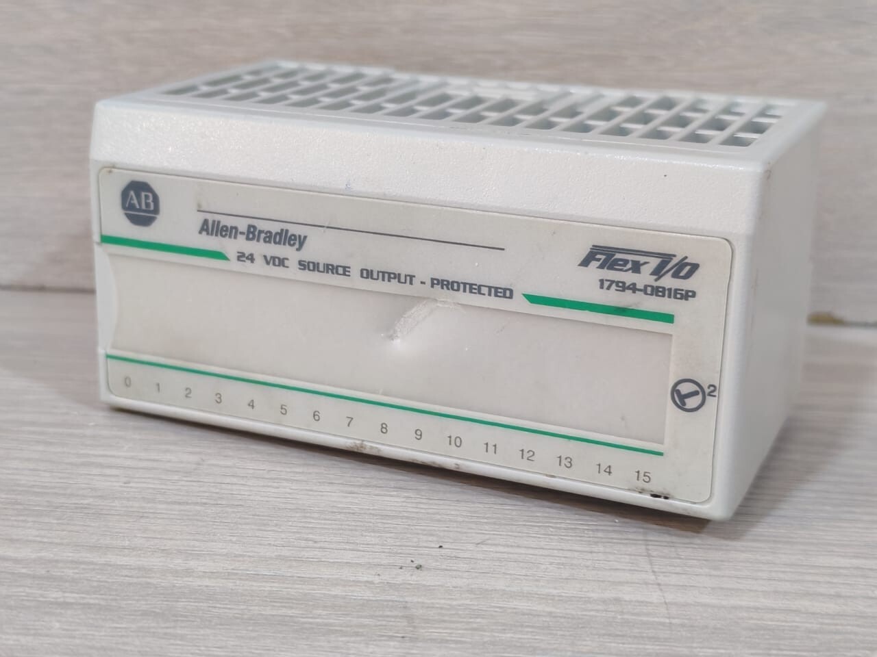 Allen-Bradley 96268276 REV.C01 F/W REV.BLANK ALLEN BRADLEY 1794-OB16P SER.A P/N;96268276 REV.C01 FW REV.BLANK FLEX I/O MODULE 3