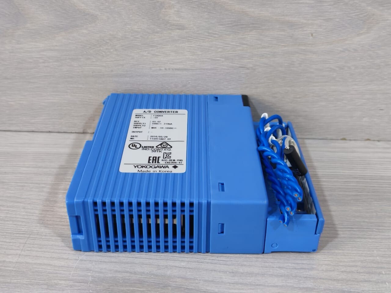 Yokogawa F3AD04-5V YOKOGAWA F3AD04-5V REV 03.02 A/D CONVERTER 6