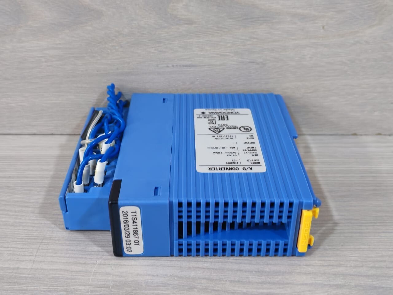 Yokogawa F3AD04-5V YOKOGAWA F3AD04-5V REV 03.02 A/D CONVERTER 7