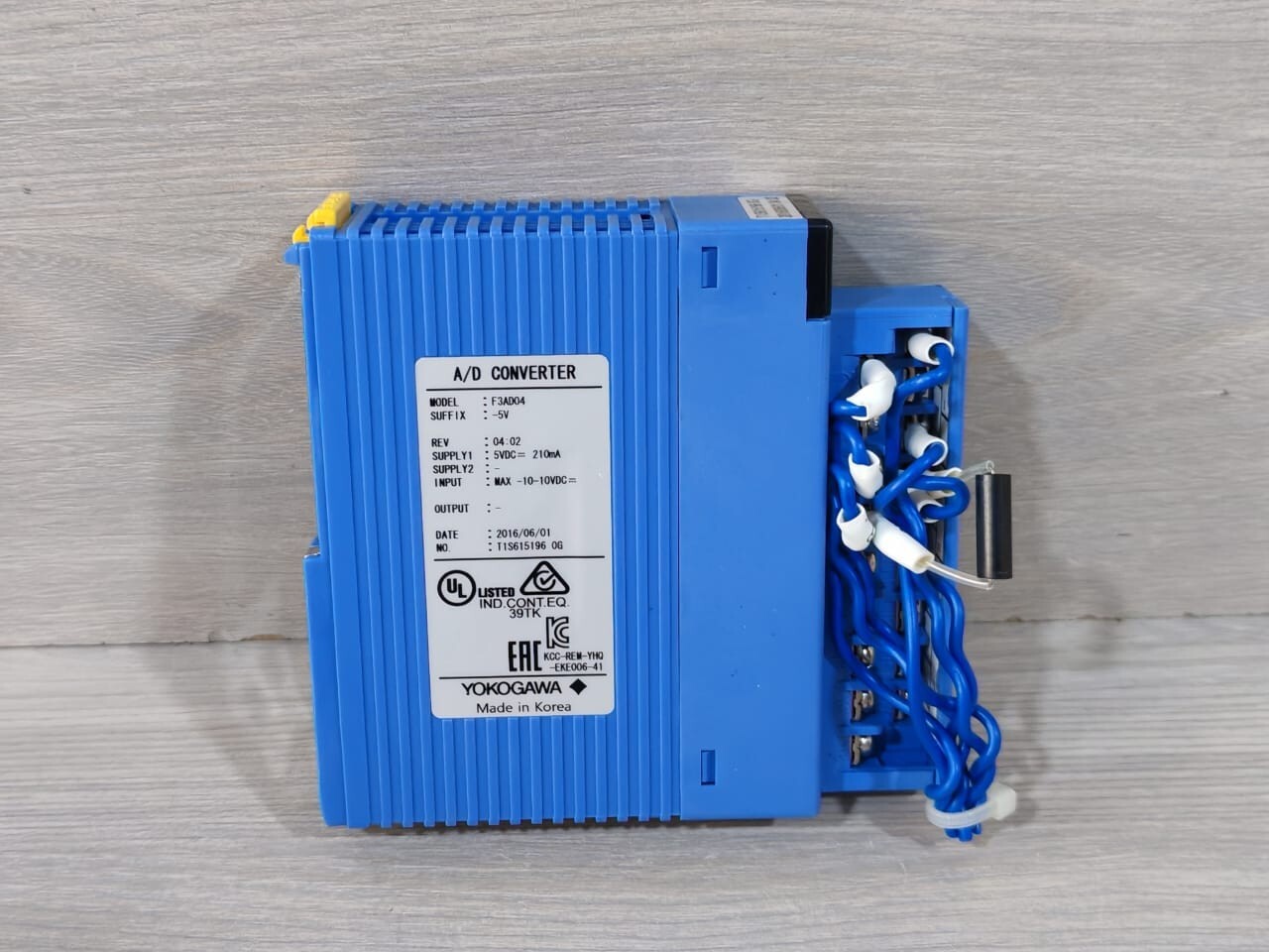 Yokogawa F3AD04-5V YOKOGAWA F3AD04-5V REV 04.02 A/D CONVERTER 4