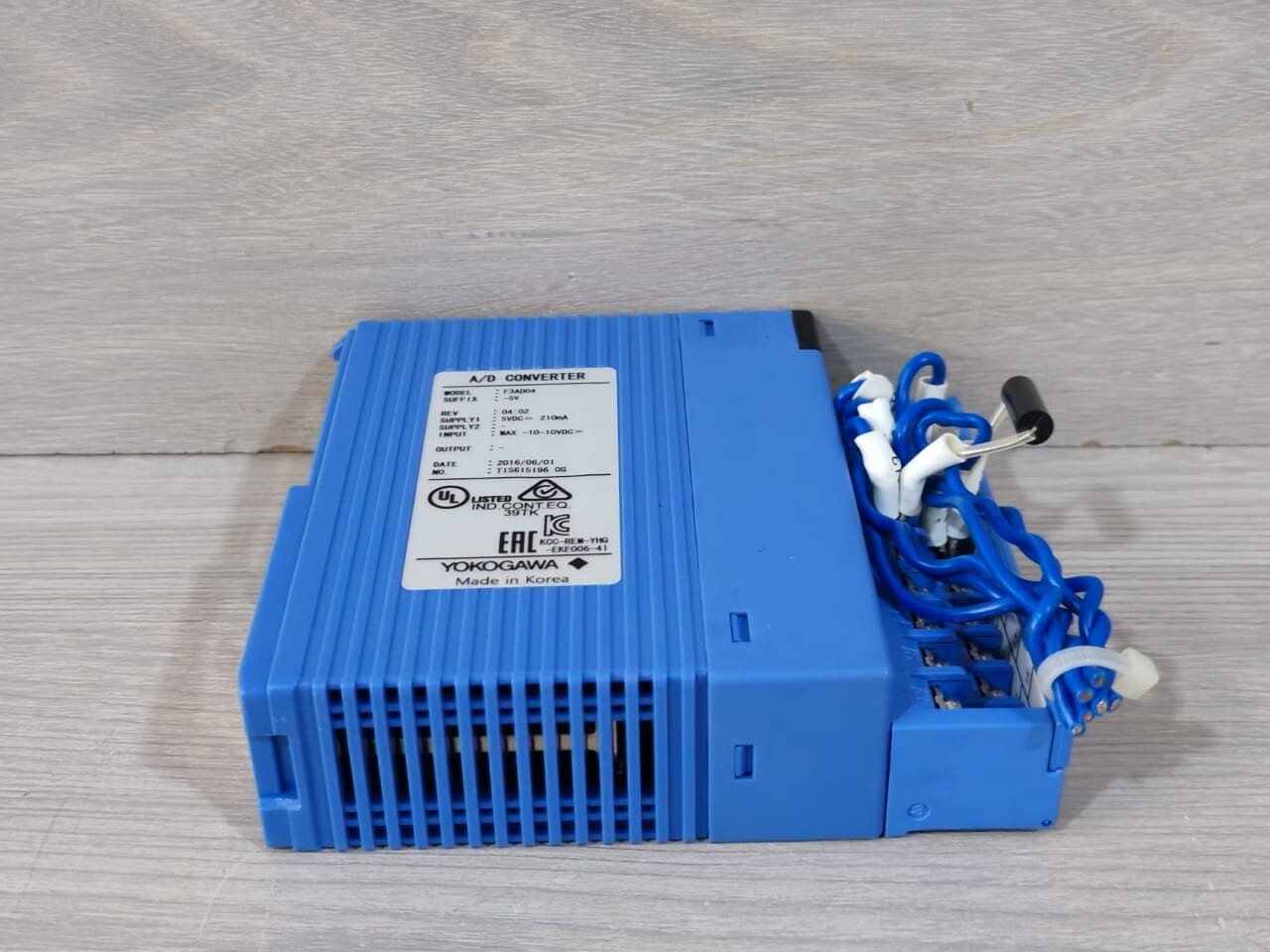 Yokogawa F3AD04-5V YOKOGAWA F3AD04-5V REV 04.02 A/D CONVERTER 6