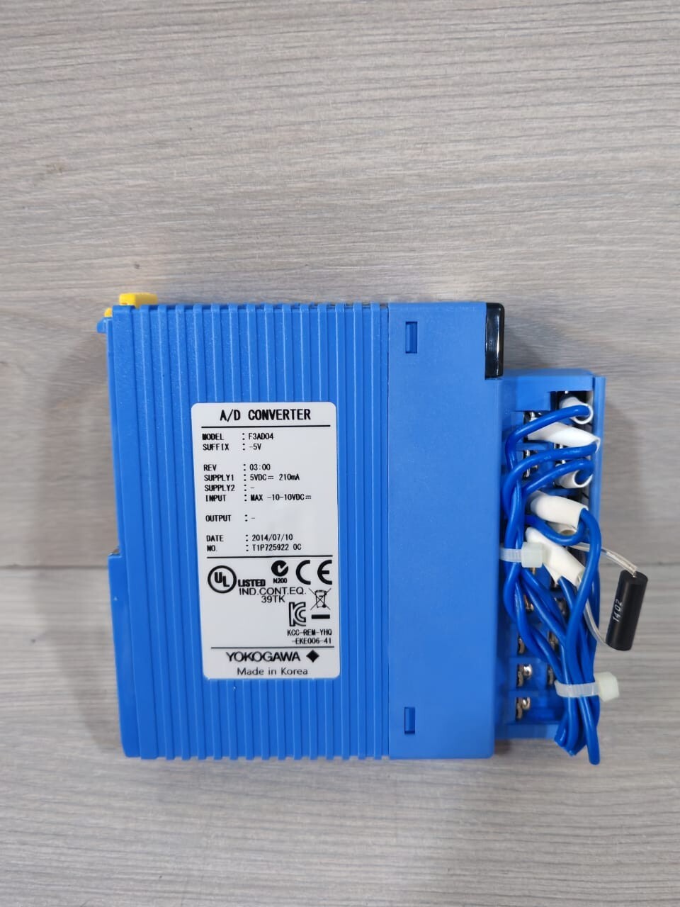 Yokogawa F3AD04-5V YOKOGAWA F3AD04-5V REV 03.00 A/D CONVERTER 4