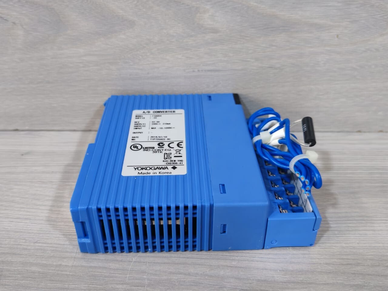 Yokogawa F3AD04-5V YOKOGAWA F3AD04-5V REV 03.00 A/D CONVERTER 6