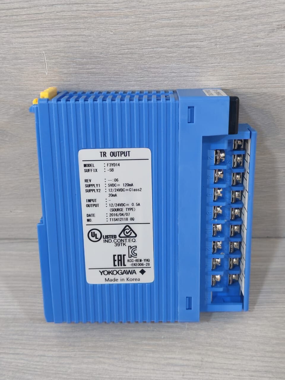 Yokogawa F3YD14-5B YOKOGAWA F3YD14-5B REV.06 TRANSISTOR OUTPUT MODULE 3