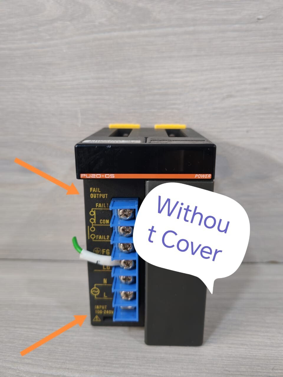 Yokogawa F3PU20-0S YOKOGAWA F3PU20-0S REV.A7 POWER SUPPLY- WITHOUT COVER 2