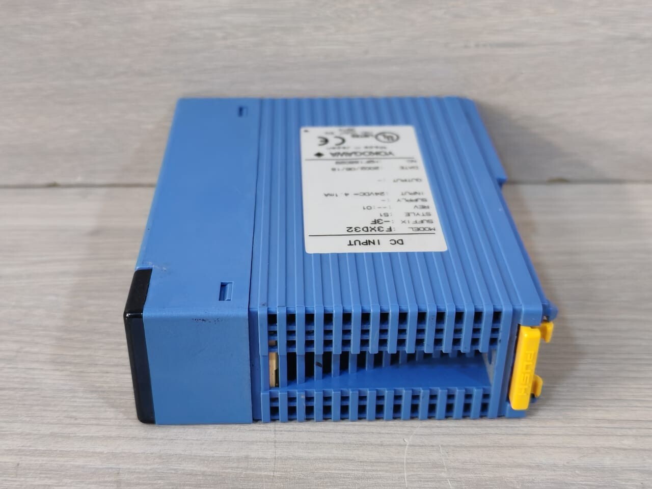Yokogawa F3YD64-1P YOKOGAWA F3YD64-1P REV.07 TR OUTPUT & F3XD32-3F STYLE S1 REV.01 DC INPUT MODULE 9
