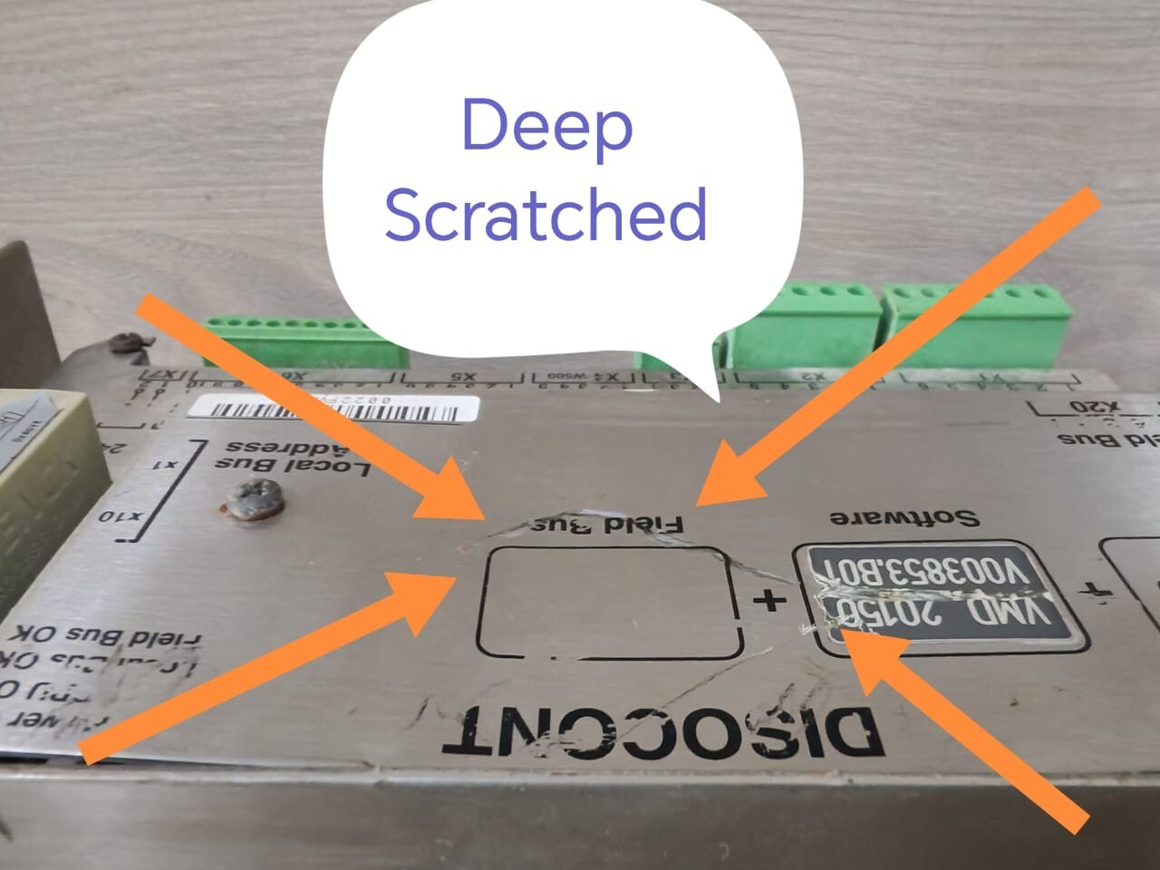 SCHENCK VSE-20100 SCHENCK VSE 20100 DISOCONT FIELD BUS SYSTEM WITH VMD 20150 V0003853.B01 SOFTWARE 4
