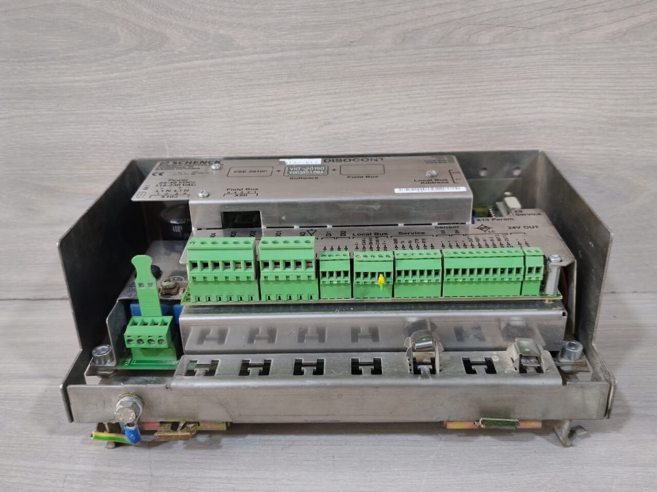 SCHENCK VSE-20100 SCHENCK VSE 20100 DISOCONT FIELD BUS SYSTEM W/ VIO 20150 V003853.B04 SOFTWARE 5