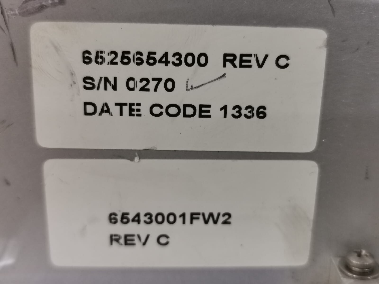Moog 21-03614-03 MOOG 6525654300 REV. C STATOR ELECTRONICS LASER BOX ANALOGIC 21-03614-03 7