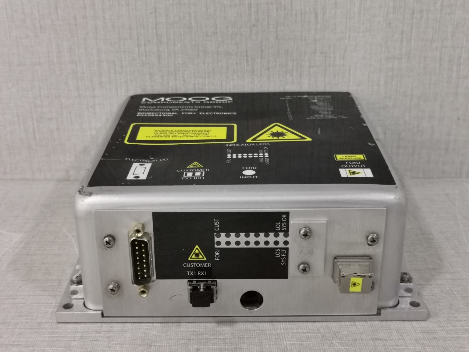 Moog 21-03614-03 MOOG 6525654300 REV. C STATOR ELECTRONICS LASER BOX ANALOGIC 21-03614-03 8