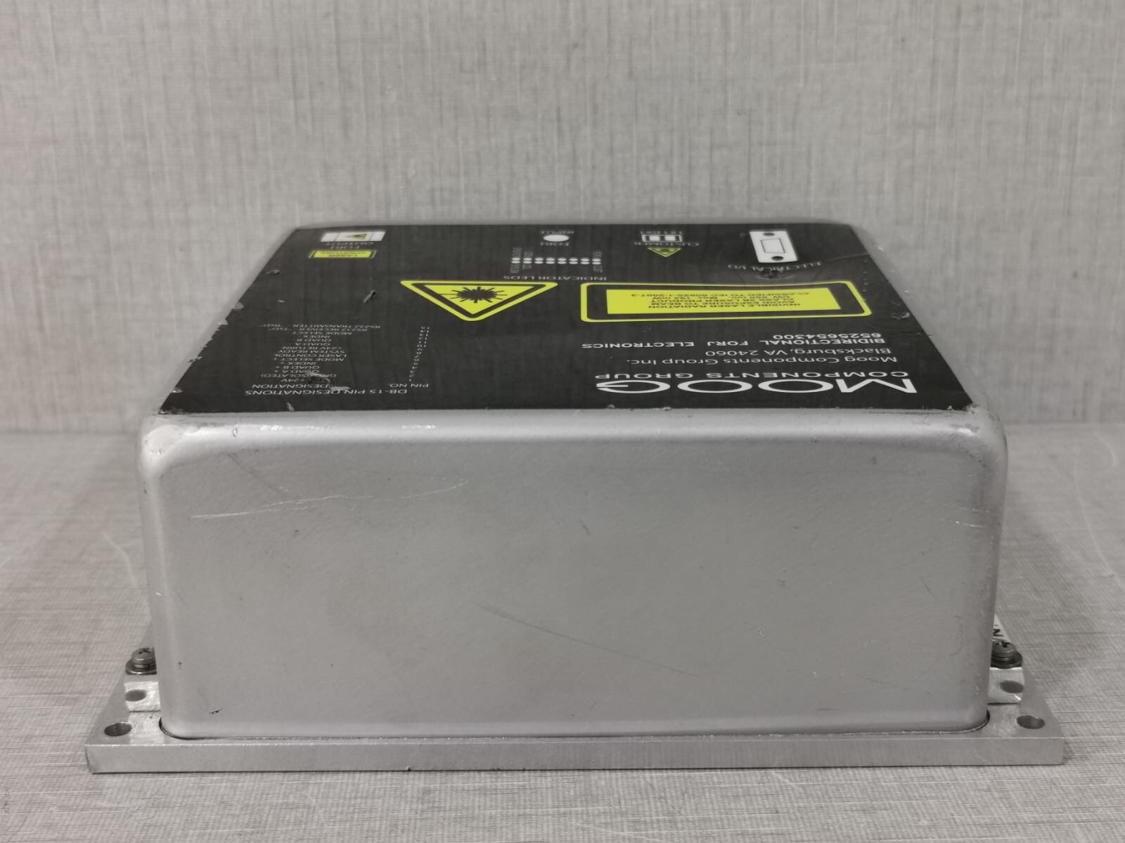 Moog 21-03614-03 MOOG 6525654300 REV. C STATOR ELECTRONICS LASER BOX ANALOGIC 21-03614-03 9
