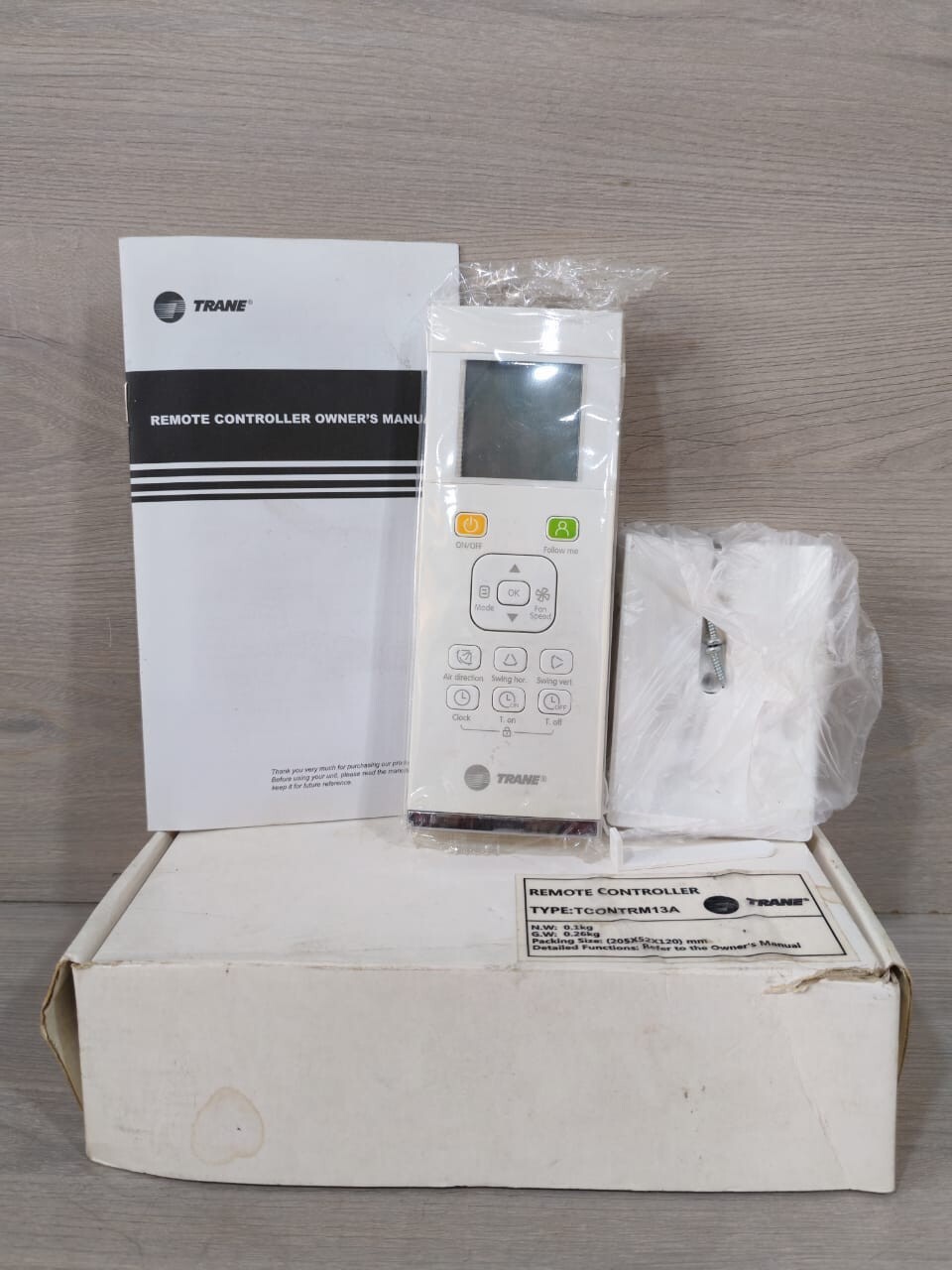 ORIGINAL TCONTRM13A FOR TRANE AIR CONDITIONER REMOTE CONTROL