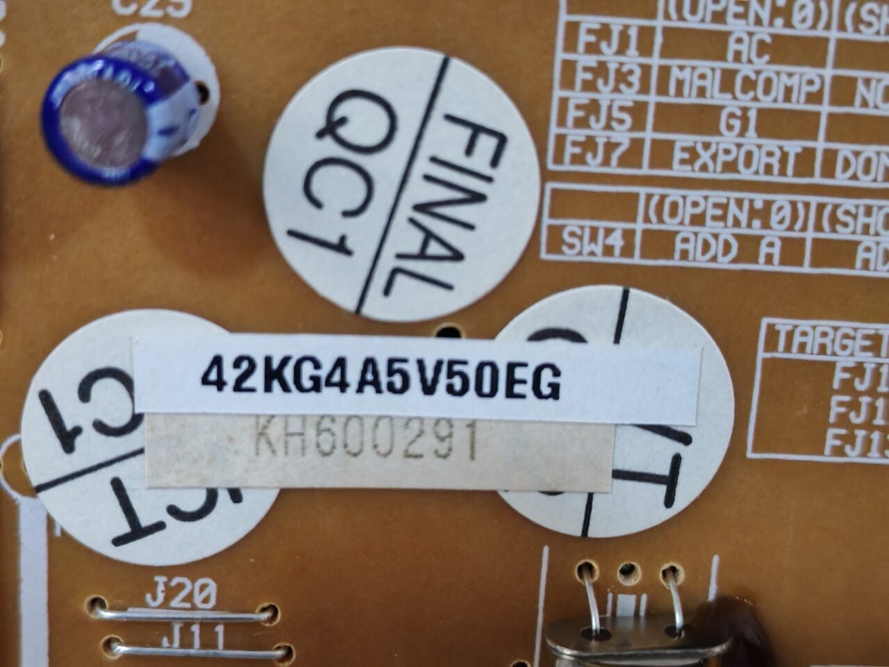 Carrier 42RG5A5501B G1.2.VE CARRIER 42KG4A5V50EG / 42RG5A5501B G1.2.VE CONTROL BOARD 3