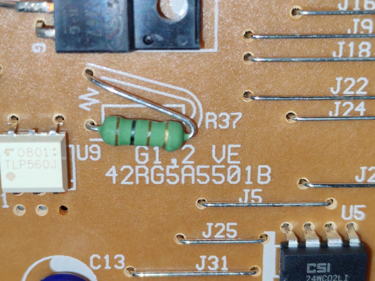 Carrier 42RG5A5501B G1.2.VE CARRIER 42KG4A5V50EG / 42RG5A5501B G1.2.VE CONTROL BOARD 4