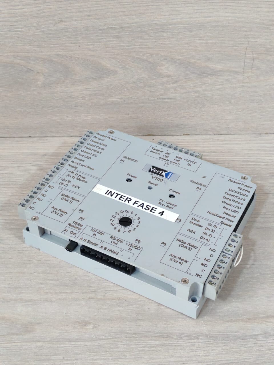 HID 70100AEP0N VERTX V100 HID 70100AEP0N FW:6081-501-227 DOOR/READER INTERFACE 12-16V 5