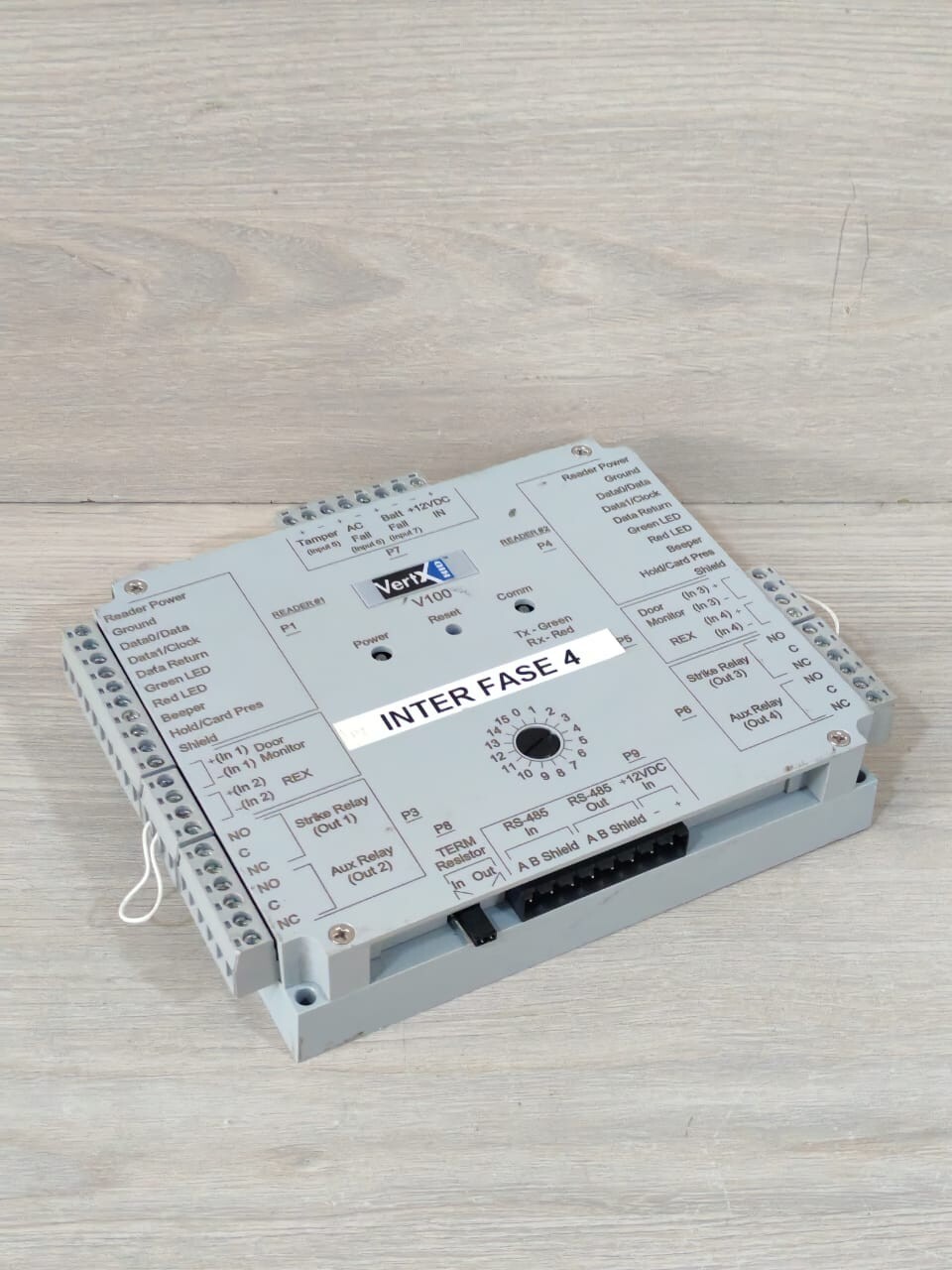 HID 70100AEP0N VERTX V100 HID 70100AEP0N FW:6081-501-227 DOOR/READER INTERFACE 12-16V 6