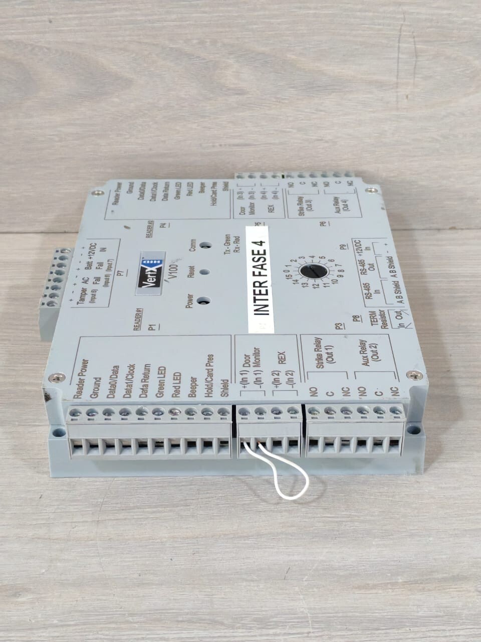 HID 70100AEP0N VERTX V100 HID 70100AEP0N FW:6081-501-227 DOOR/READER INTERFACE 12-16V 8