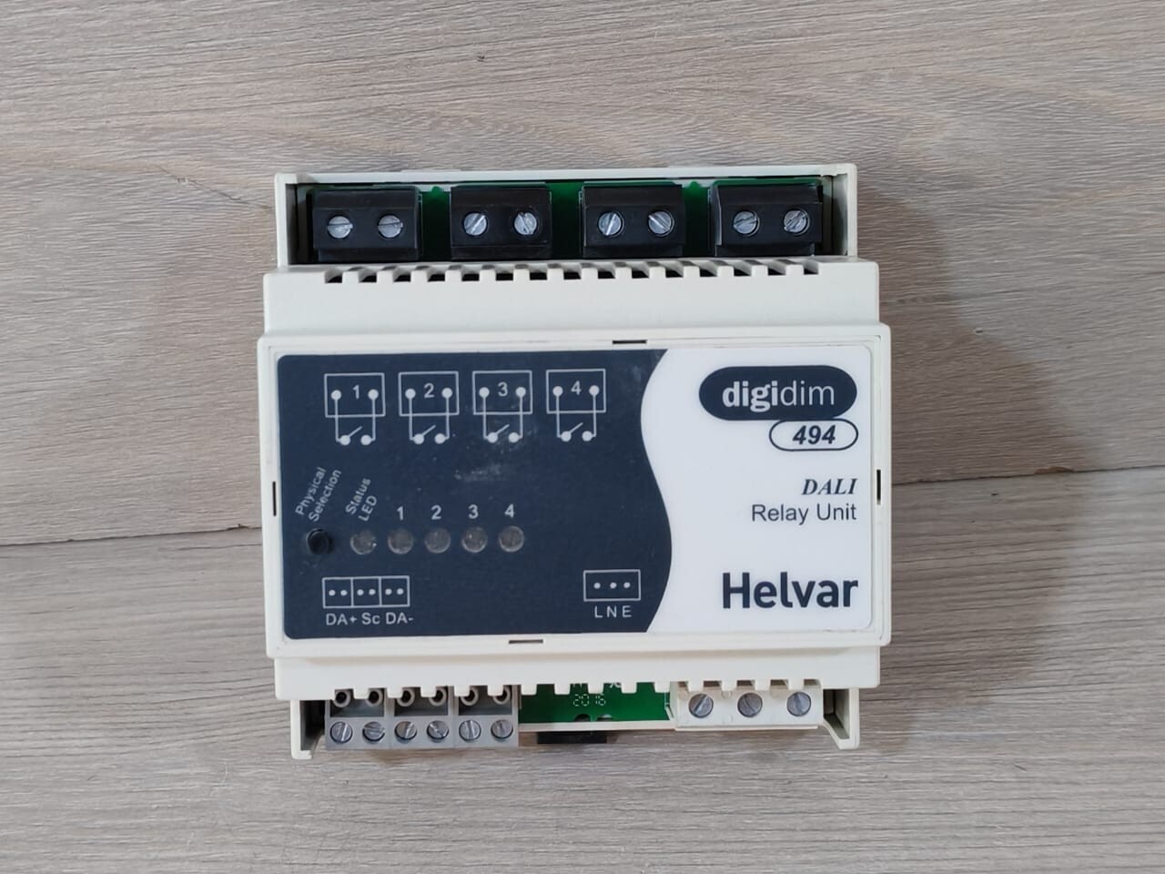 HELVAR DIGIDIM 494 DALI RELAY UNIT (15 mA)