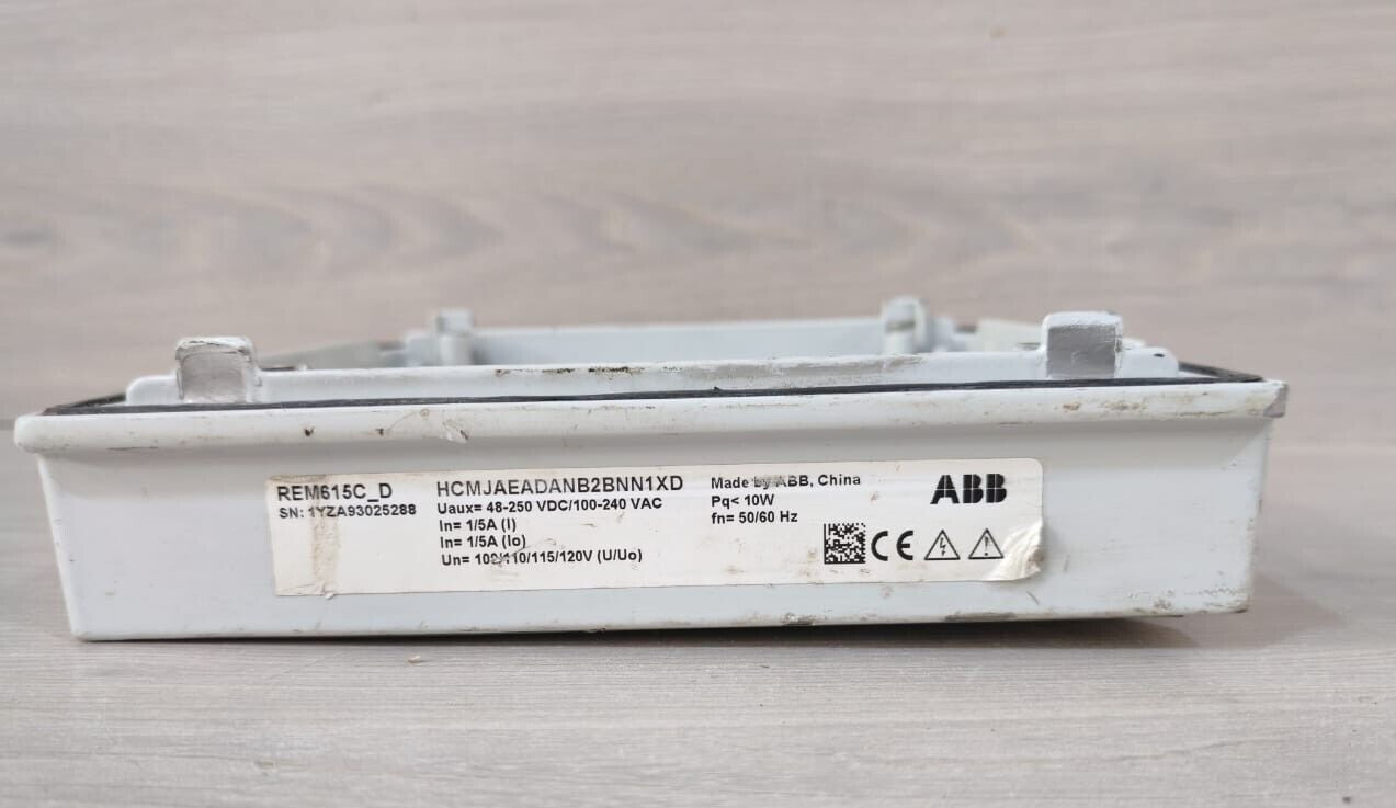 ABB REM615C ABB REM615C_D Motor Protection & Control (Front Panel Only) 4