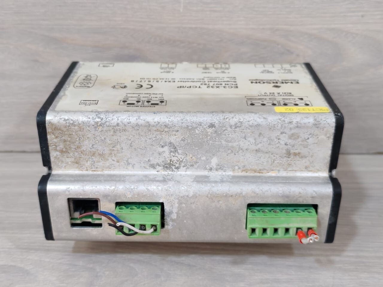 Emerson EX4/5/6/7/8 REV 10130007 EMERSON EC3-X32 TCP/IP PCN 807 782 SUPERHEAT CONTROLLER EX4/5/6/7/8 REV 10130007 5