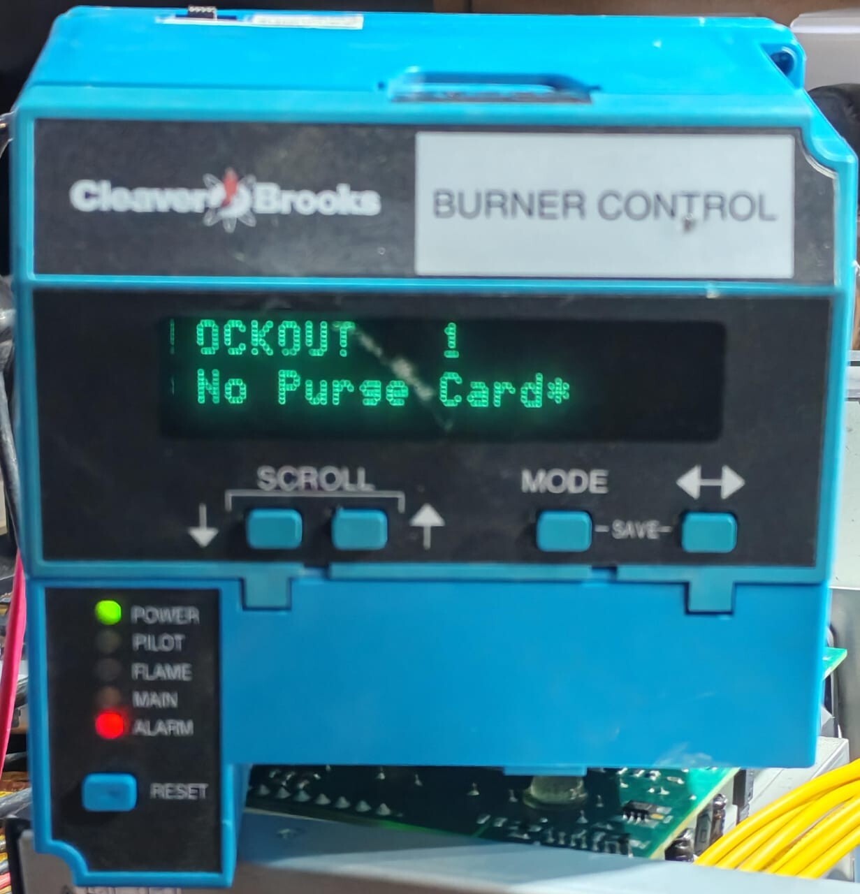 Cleaver Brooks RM7800 L 1061/97-5248A CLEAVER BROOKS 833-2719 RM7800 L 1061/97-5248A BURNER CONTROLLER 2