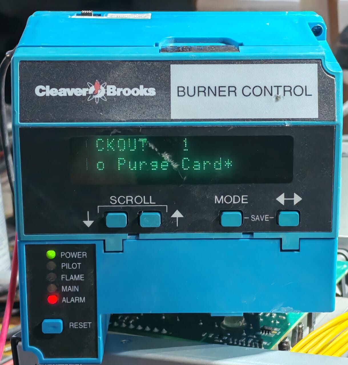 Cleaver Brooks RM7800 L 1061/97-5248A CLEAVER BROOKS 833-2719 RM7800 L 1061/97-5248A BURNER CONTROLLER 3