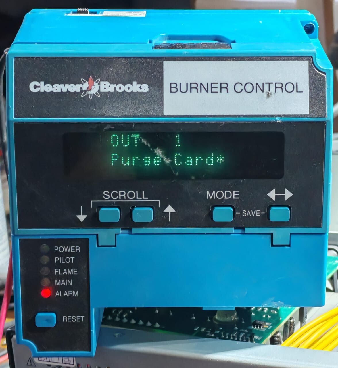 Cleaver Brooks RM7800 L 1061/97-5248A CLEAVER BROOKS 833-2719 RM7800 L 1061/97-5248A BURNER CONTROLLER 4