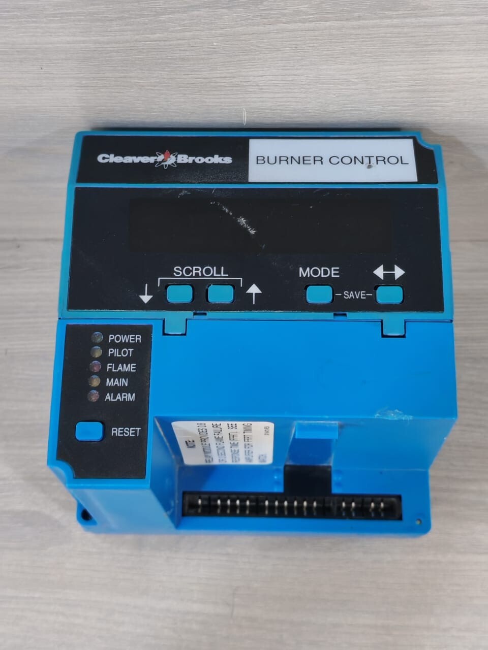 Cleaver Brooks RM7800 L 1061/97-5248A CLEAVER BROOKS 833-2719 RM7800 L 1061/97-5248A BURNER CONTROLLER 9