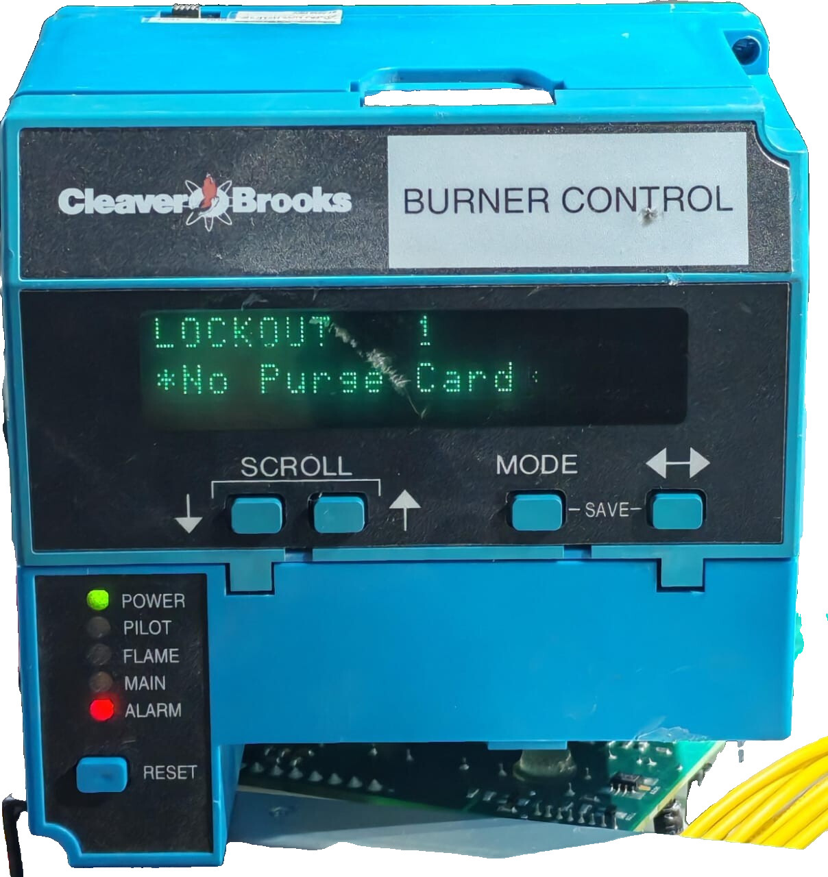 CLEAVER BROOKS 833-2719 RM7800 L 1061/97-5248A BURNER CONTROLLER