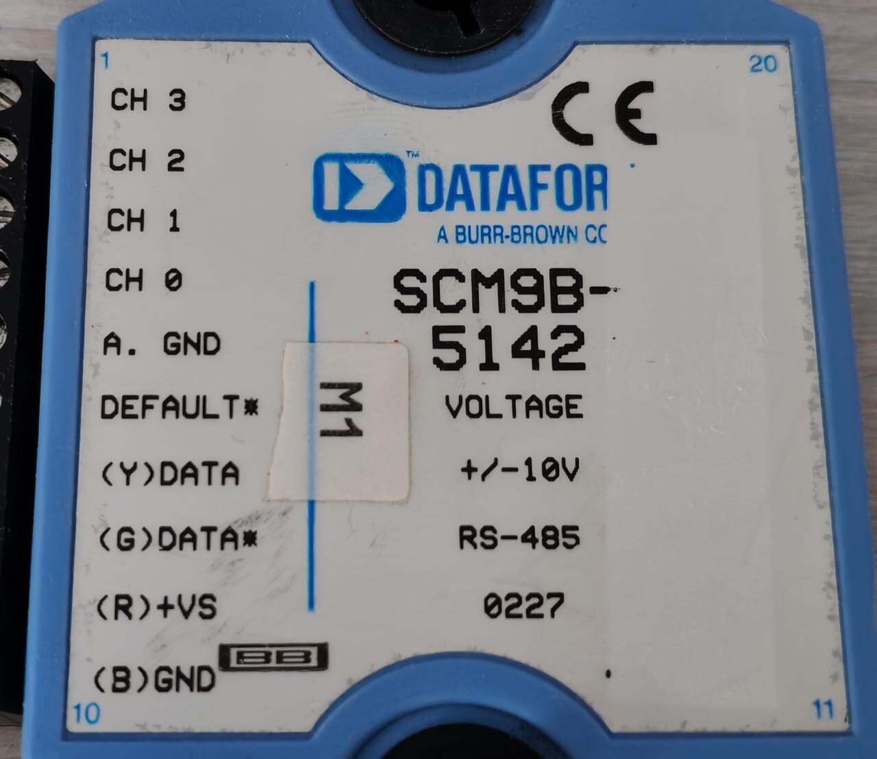 DATAFORTH SCM9B-5142 DATAFORTH SCM9B-5142 +/-VOLTAGE MODULE 2