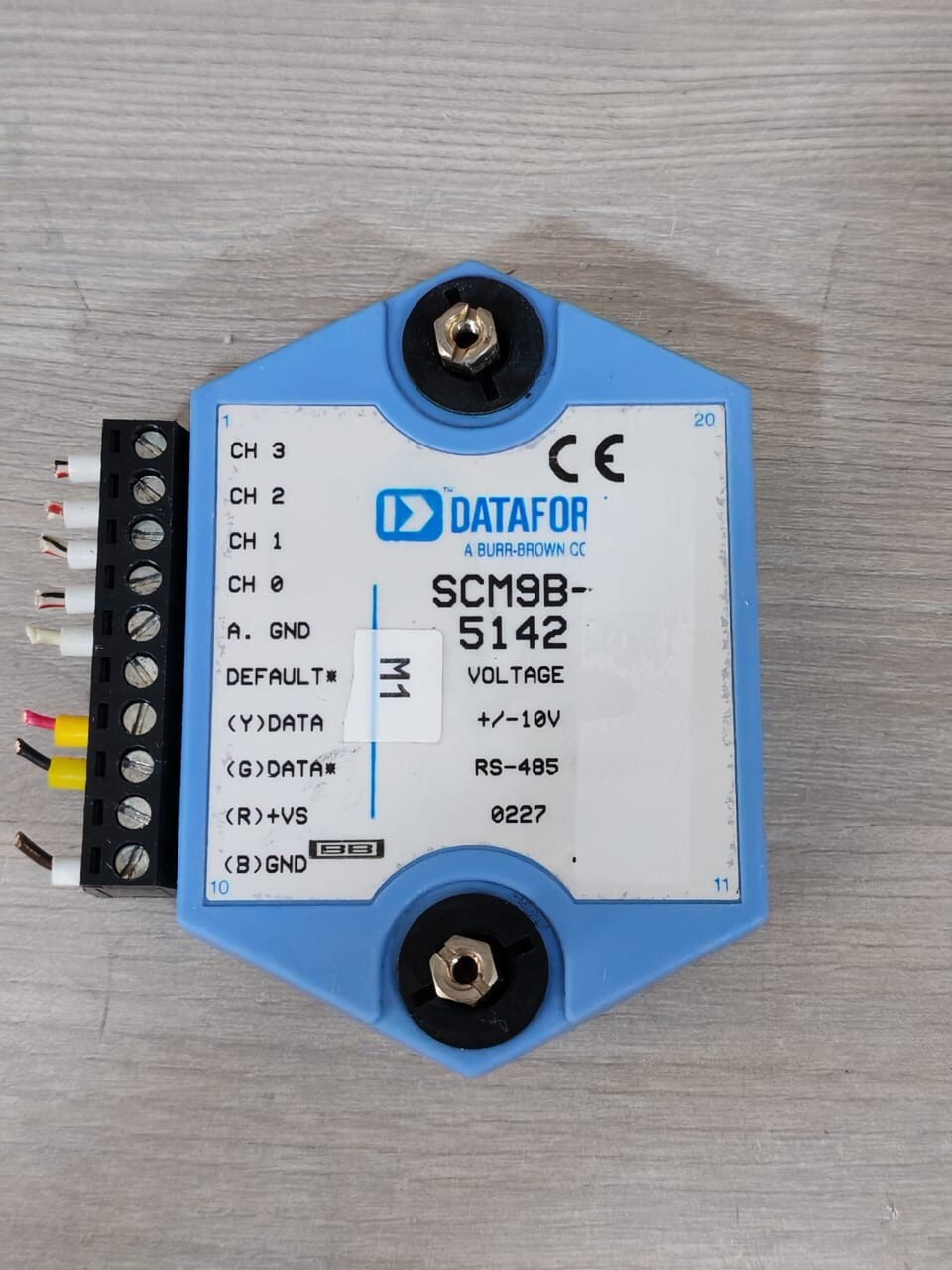 DATAFORTH SCM9B-5142 +/-VOLTAGE MODULE