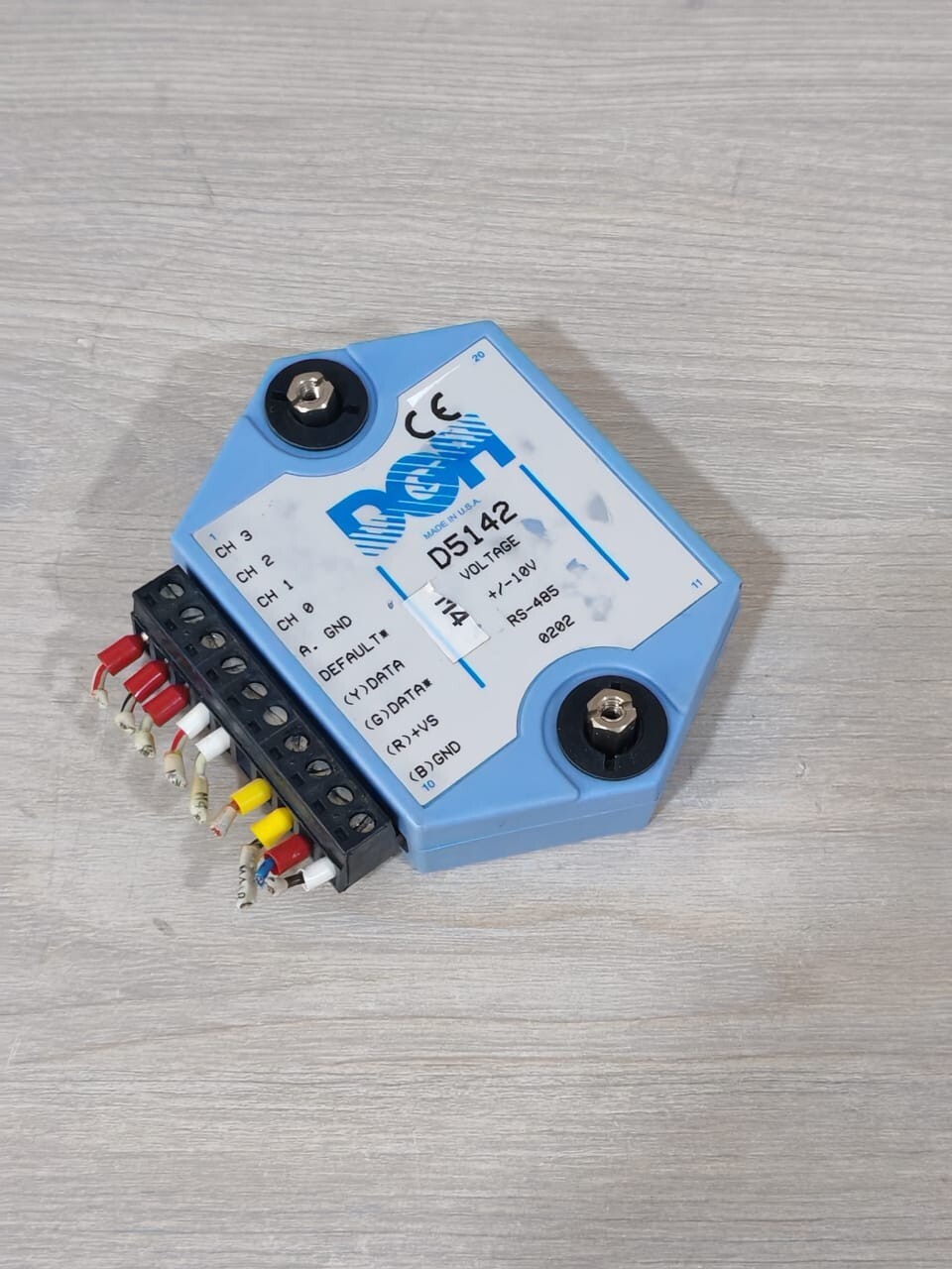 DGH D5142 DGH D5142 +/-10V VOLTAGE MODULE 3