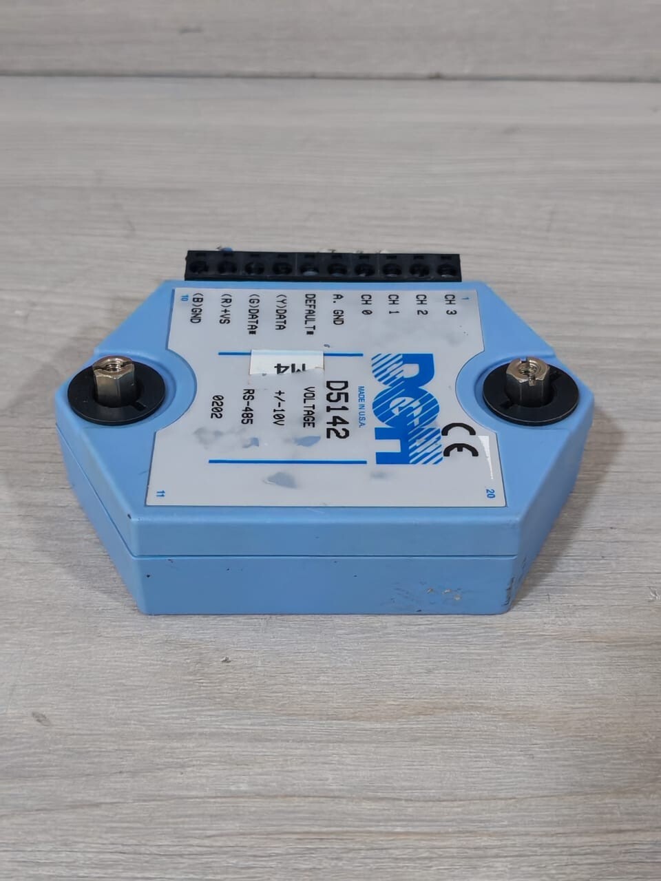 DGH D5142 DGH D5142 +/-10V VOLTAGE MODULE 6